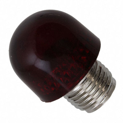 1010931 by Dialight - LENS RED PANEL MOUNT THREADED