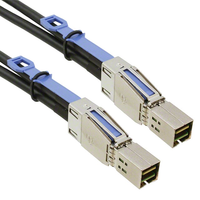 10112041-2005LF by Amphenol ICC (FCI) - MINI-SAS HD EXT ASY 4X4 6G 1 MET