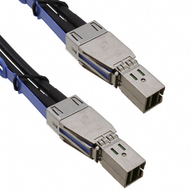 10117949-4020LF by Amphenol ICC (FCI) - CABLE MINISAS HD 4X M-M 2M