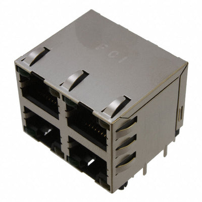 10118076-513B010LF by Amphenol ICC (FCI) - CONNECTOR MOD JACK 8P8C R/A SHIELDED