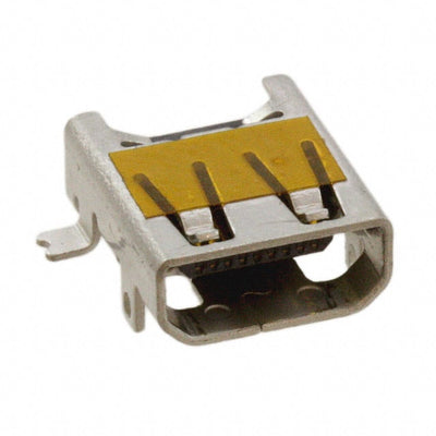 10118241-001RLF by Amphenol ICC (FCI) - CONNECTOR RCP MICRO HDMI 19POS SMD RA