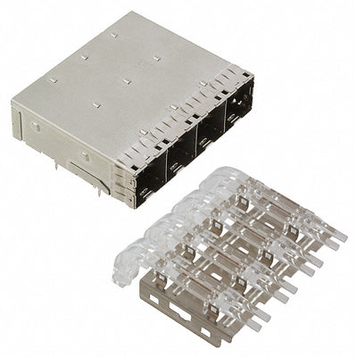 10120728-101LF by Amphenol ICC (Commercial Products) - CONNECTOR MINI HD SAS RCPT 1X4 64P RA