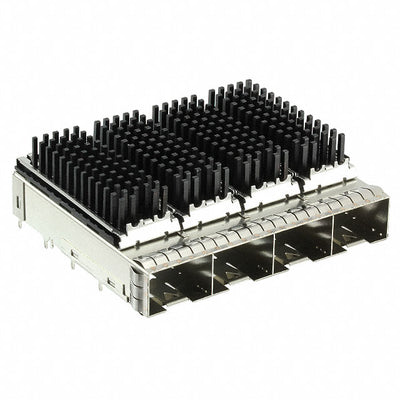 10126910-101LF by Amphenol ICC (Commercial Products) - CONNECTOR SFP+ CAGE 1X4 W/HSINK R/A