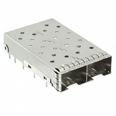 10127103-101LF by Amphenol ICC (Commercial Products) - CONNECTOR SFP+ CAGE 1X2 PRESS-FIT R/A