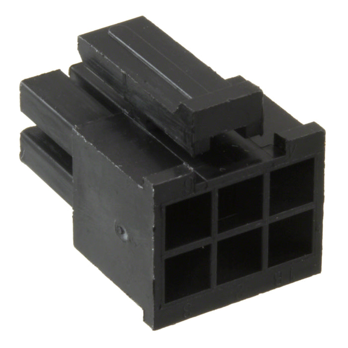 10127716-06LF by Amphenol ICC (FCI) - CONNECTOR RECPT HSG 6POS 3.00MM