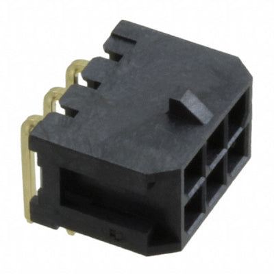 10127720-062LF by Amphenol ICC (FCI) - CONNECTOR HEADER R/A 6POS 3MM