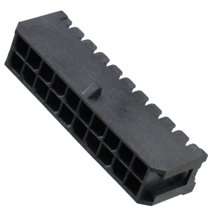 10127720-201LF by Amphenol ICC (FCI) - CONNECTOR HEADER R/A 20POS 3MM