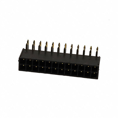 10127819-24121LF by Amphenol ICC (FCI) - CONNECTOR HEADER R/A 24POS 4.2MM