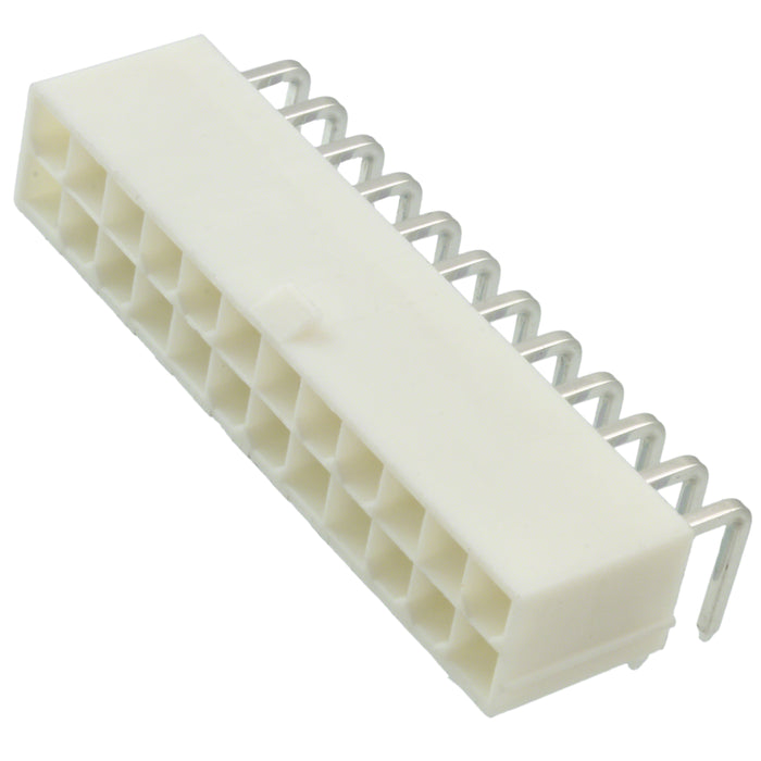 10127819-24211LF by Amphenol ICC (FCI) - CONNECTOR HEADER R/A 24POS 4.2MM