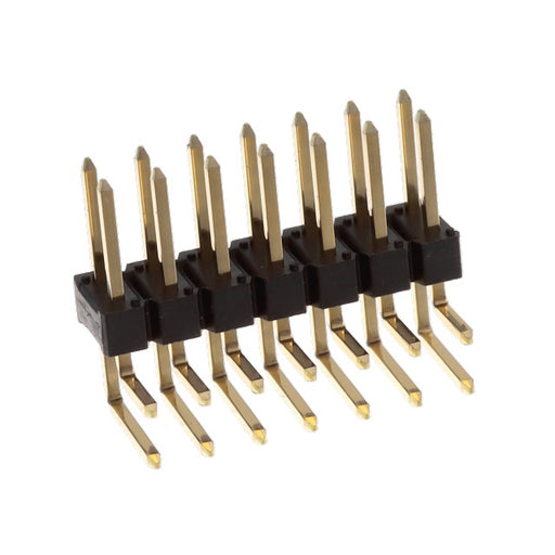 10129382-914001BLF by Amphenol ICC (FCI) - CONNECTOR HEADER R/A 14POS 2.54MM