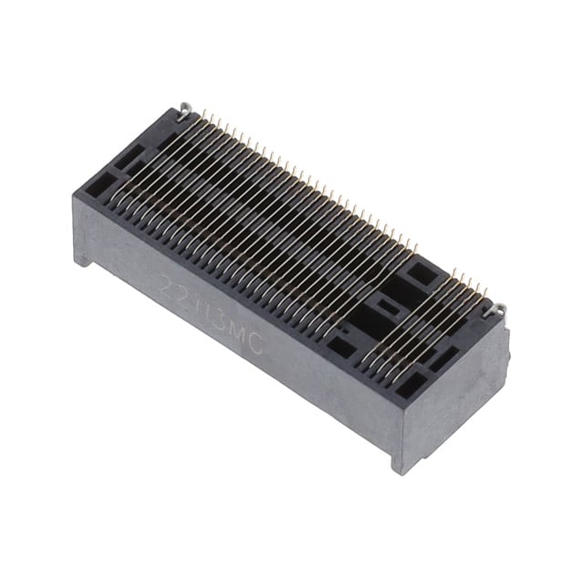 10128797-004RLF by Amphenol ICC (FCI) - CONNECTOR M.2 FMALE 67POS 0.020 GOLD