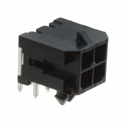 10132449-0421GLF by Amphenol ICC (FCI) - CONNECTOR HEADER R/A 4POS 3MM