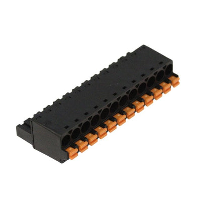 1013540000 by Weidmuller - TERM BLOCK PLUG 12POS STR 5.08MM