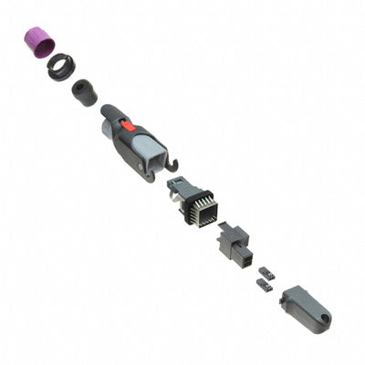 10135750-101LF by Amphenol ICC (FCI) - OCTIS PLUG KIT 8POS SIG POE 26MM