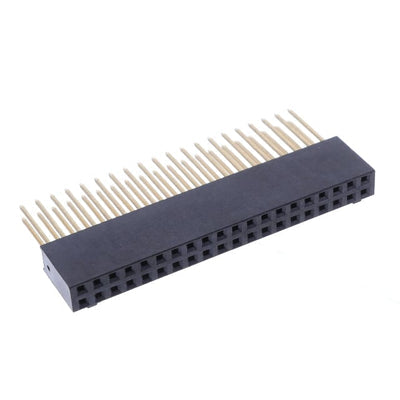 10153301-20111LF by Amphenol ICC (FCI) - 2.54MM PC104,2*20P,DIP=12.2,TH,G