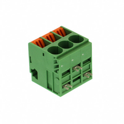 1017532 by Phoenix Contact - TERM BLK 3P SIDE ENT 10.16MM PCB