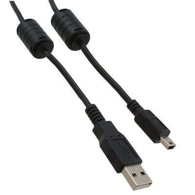 102-1031-BL-F0200 by CNC Tech - CABLE USB2.0 A PLG-MIN B PLG 6.56