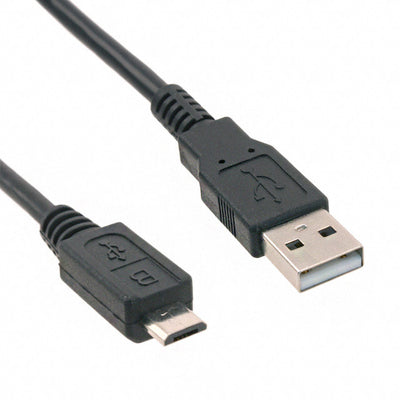 102-1092-BL-00050 by CNC Tech - CABLE USB2.0 A PLG-MCR B PLG 1.64