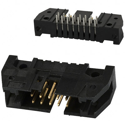 102159-3 by TE Connectivity AMP Connectors - CONNECTOR HEADER R/A 16POS 2.54MM