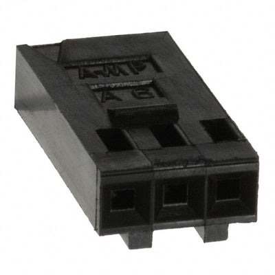 102241-1 by TE Connectivity AMP Connectors - CONNECTOR RECPT HSG 3POS 2.54MM