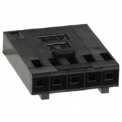 102241-3 by TE Connectivity AMP Connectors - CONNECTOR RECPT HSG 5POS 2.54MM