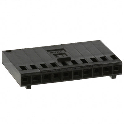 102241-8 by TE Connectivity AMP Connectors - CONNECTOR RECPT HSG 10POS 2.54MM