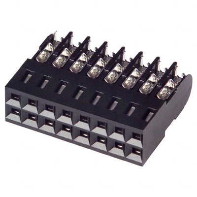 102448-6 by TE Connectivity AMP Connectors - CONNECTOR RECPT 16P IDC 20-22AWG GOLD