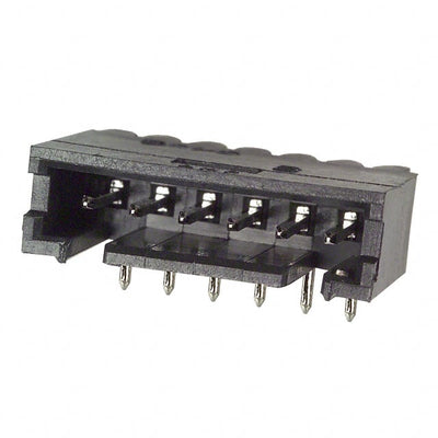 5-102523-4 by TE Connectivity AMP Connectors - CONNECTOR HEADER R/A 6POS 2.54MM
