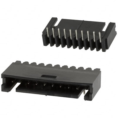 102523-8 by TE Connectivity AMP Connectors - CONNECTOR HEADER R/A 10POS 2.54MM