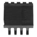 102536-3 by TE Connectivity AMP Connectors - CONNECTOR COVER BACK 10POS MT .100