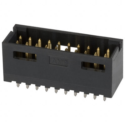 102618-8 by TE Connectivity AMP Connectors - CONNECTOR HEADER VERT 20POS 2.54MM