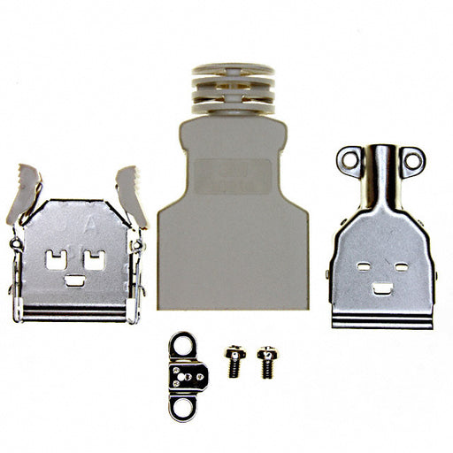 10314-3210-000 by 3M - CONNECTOR BACKSHELL 14POS 180DEG SHLD