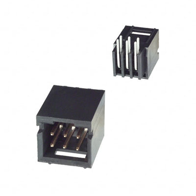 5-103166-1 by TE Connectivity AMP Connectors - CONNECTOR HEADER R/A 6POS 2.54MM