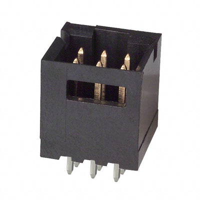 103168-1 by TE Connectivity AMP Connectors - CONNECTOR HEADER VERT 6POS 2.54MM