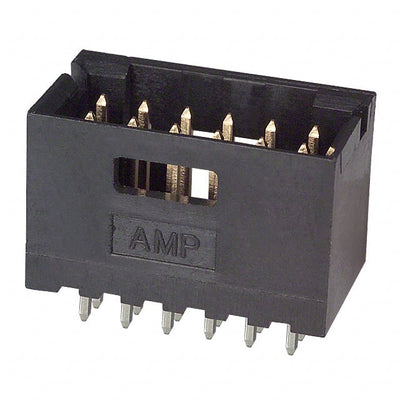 5-102618-4 by TE Connectivity AMP Connectors - CONNECTOR HEADER VERT 12POS 2.54MM