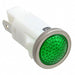 1032QD5 by Visual Communications Company - VCC - NEON IND GREEN 120V PC MNT QC