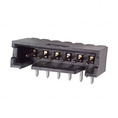 103361-4 by TE Connectivity AMP Connectors - CONNECTOR HEADER R/A 6POS 2.54MM