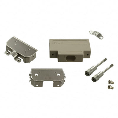 10350-32J0-000 by 3M - CONNECTOR BACKSHELL 50POS 180DEG SHLD