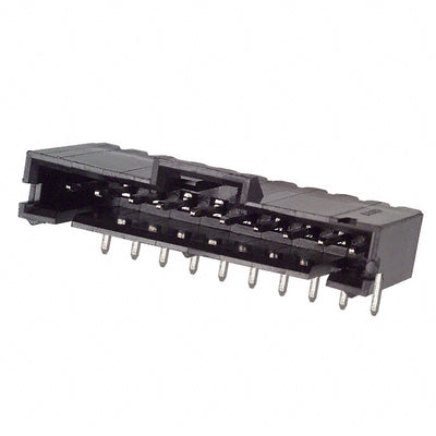 103634-9 by TE Connectivity AMP Connectors - CONNECTOR HEADER R/A 10POS 2.54MM