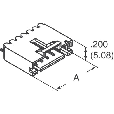1-103670-6 by TE Connectivity AMP Connectors - CONNECTOR HEADER VERT 17POS 2.54MM