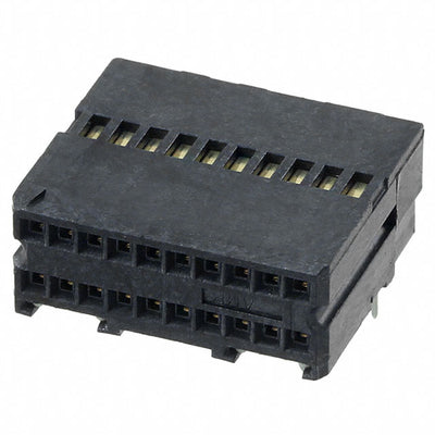 103911-2 by TE Connectivity AMP Connectors - CONNECTOR RECPT 20P 0.05 GOLD PCB R/A