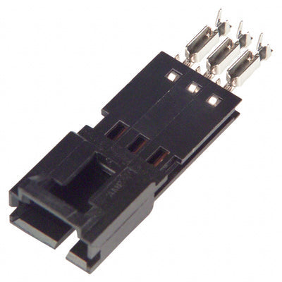 103946-2 by TE Connectivity AMP Connectors - CONNECTOR PLUG 3POS IDC 22-26AWG GOLD