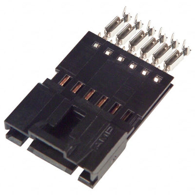 103945-5 by TE Connectivity AMP Connectors - CONNECTOR PLUG 6POS IDC 22-26AWG GOLD
