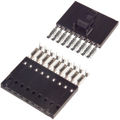 103957-8 by TE Connectivity AMP Connectors - CONNECTOR RECPT 9POS IDC 22-26AWG GOLD