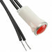 1031D1 by Visual Communications Company - VCC - INDICATOR NEON RED PANEL MNT