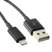 104-1030-BL-00200 by CNC Tech - LIGHTNING TO USB CABLE BLK 2M