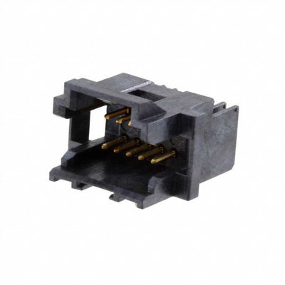 104069-4 by TE Connectivity AMP Connectors - CONNECTOR HEADER R/A 10POS 1.27MM
