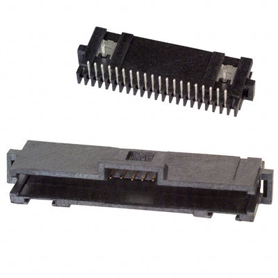 104074-4 by TE Connectivity AMP Connectors - CONNECTOR HEADER R/A 20POS 1.27MM