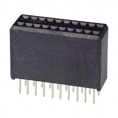 104078-1 by TE Connectivity AMP Connectors - CONNECTOR RECPT 20POS 0.05 GOLD PCB