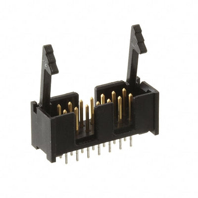 104128-2 by TE Connectivity AMP Connectors - CONNECTOR HEADER VERT 14POS 2.54MM